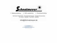 schnatmeyer.de Webseite Vorschau