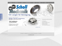 scholl-mechanik.de Webseite Vorschau