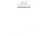 cityshopping.de Webseite Vorschau