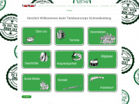 tambourcorps-schmallenberg.de Webseite Vorschau