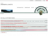 annaberg-lungoetz.at Webseite Vorschau