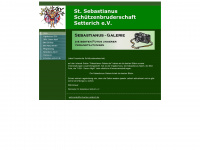 sebastianus-galerie.de Webseite Vorschau