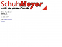 schuh-meyer-hoexter.de Webseite Vorschau