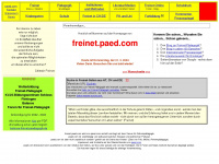 freinet.paed.com Webseite Vorschau