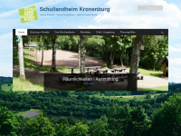 schullandheim-kronenburg.de Webseite Vorschau