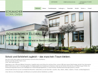 schumacher-eloxal.de Webseite Vorschau