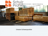 schulz-profile.de Webseite Vorschau