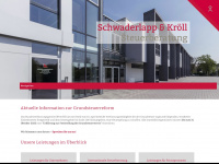 schwaderlapp.com Webseite Vorschau