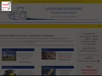 schwartpaul-landtechnik.de Webseite Vorschau