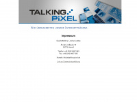 talking-pixel.de Webseite Vorschau