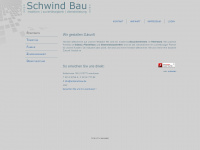 schwind-bau.de Webseite Vorschau