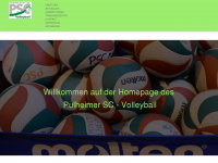 psc-volleyball.de Webseite Vorschau
