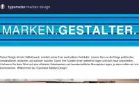 typometer-design.de Webseite Vorschau