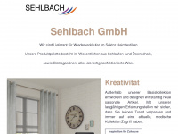sehlbach-gmbh.de Webseite Vorschau