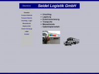 seidel-logistik.de Webseite Vorschau