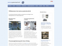 sema-systemtechnik.de Webseite Vorschau