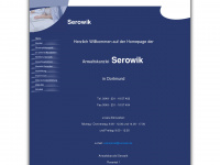 serowik.de Webseite Vorschau