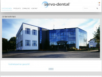 servo-dental.de Webseite Vorschau