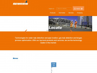 sewerin.com Webseite Vorschau