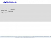 sgh-schmitz.de Webseite Vorschau