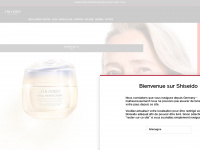 shiseido.fr Webseite Vorschau