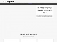 dieblumen.ch Webseite Vorschau