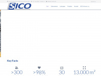 sico-silicon.de Webseite Vorschau