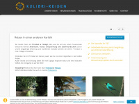 kolibri-reisen.de Webseite Vorschau