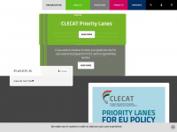 clecat.org Webseite Vorschau