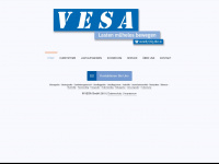 vesa.de Webseite Vorschau