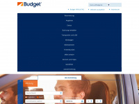 budget.de Webseite Vorschau