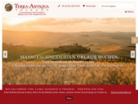 terra-antiqua.com Webseite Vorschau