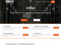 edv2go.de Webseite Vorschau