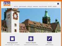 pro-chemnitz.de Webseite Vorschau