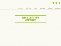 signfactory.net Webseite Vorschau
