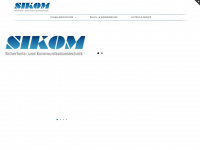 sikom-web.de Webseite Vorschau