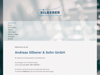 silberer-gmbh.de Webseite Vorschau