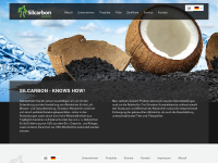 silcarbon.eu Webseite Vorschau