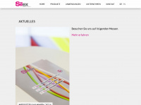 silex-silikon.de Webseite Vorschau