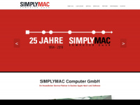 simplymac.de Webseite Vorschau