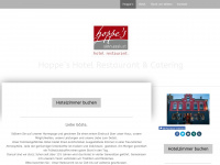 hotel-hoppe-witten.de Webseite Vorschau