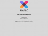 sixcon.de Webseite Vorschau