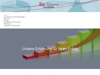sixsigmaconsulting.de Webseite Vorschau
