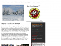 skiclub-buer.de Webseite Vorschau