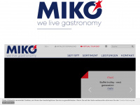miko.it Webseite Vorschau