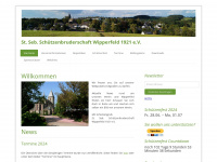 schuetzen-wipperfeld.de Webseite Vorschau
