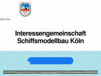 ism-koeln.info Webseite Vorschau