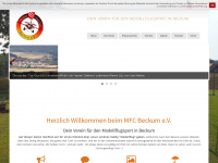mfc-beckum.de Webseite Vorschau