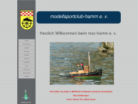 modellsportclub-hamm.de Webseite Vorschau