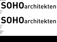 sohoarchitekten.de Webseite Vorschau